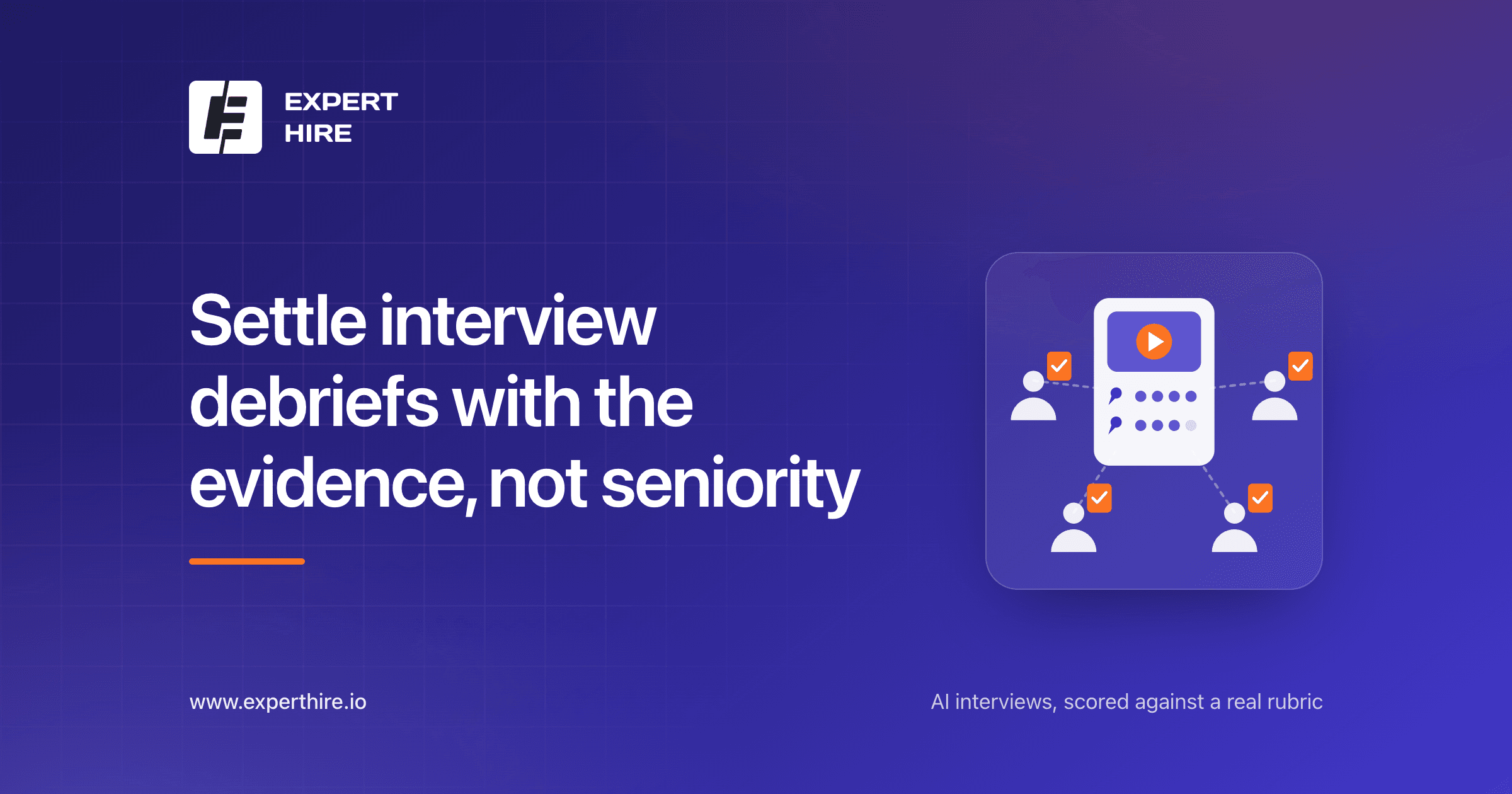 How to run an interview debrief: settle evidence before opinions How to run an interview debrief: settle evidence before opinions