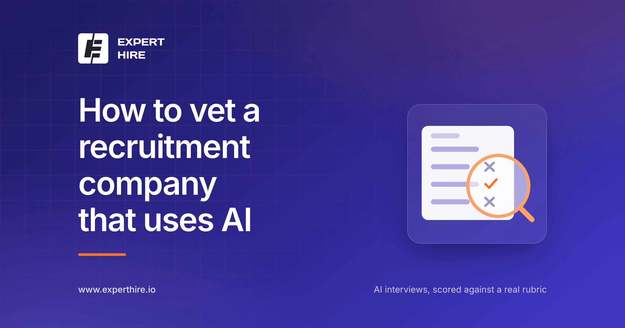 How to vet a recruitment company that uses AI How to vet a recruitment company that uses AI