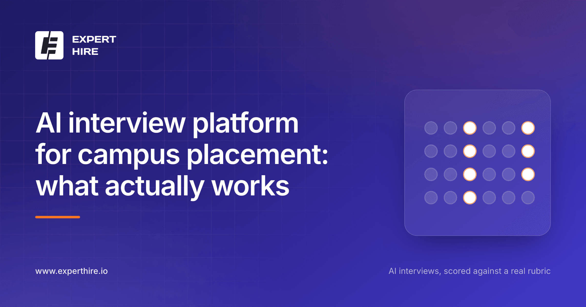 AI interview platform for campus placement: what actually works AI interview platform for campus placement: what actually works