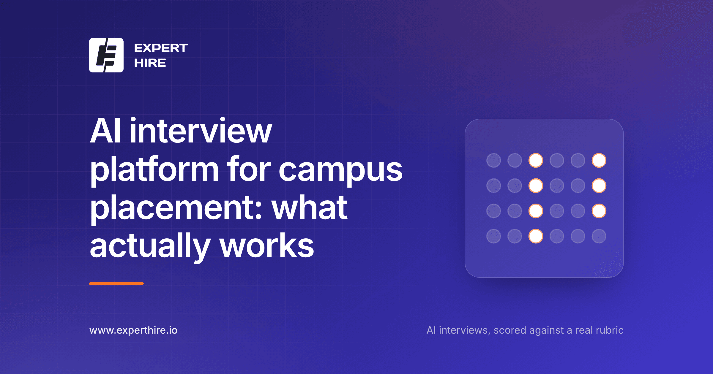 AI interview platform for campus placement: what actually works AI interview platform for campus placement: what actually works