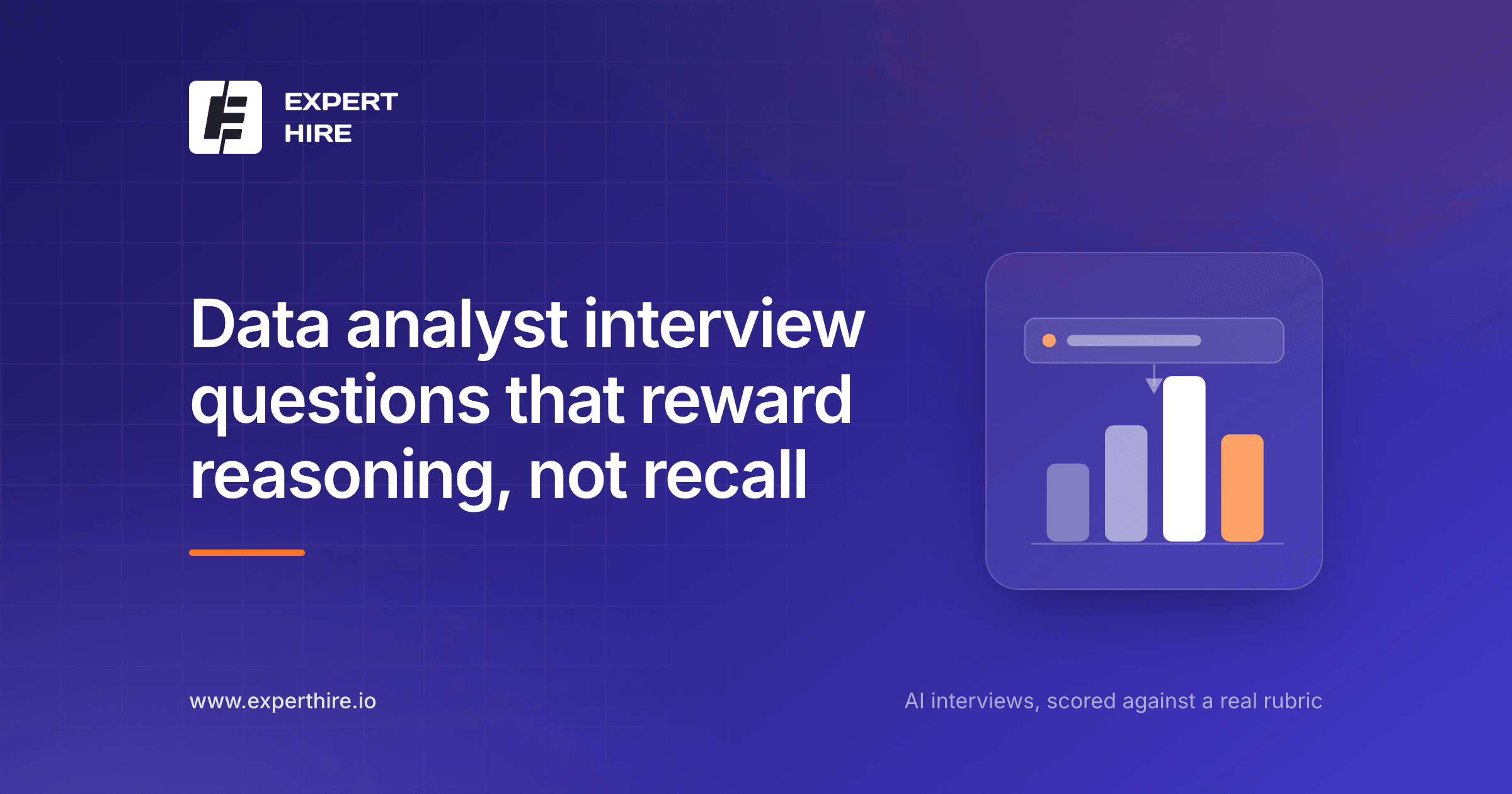 Data analyst interview questions that reward reasoning, not recall Data analyst interview questions that reward reasoning, not recall