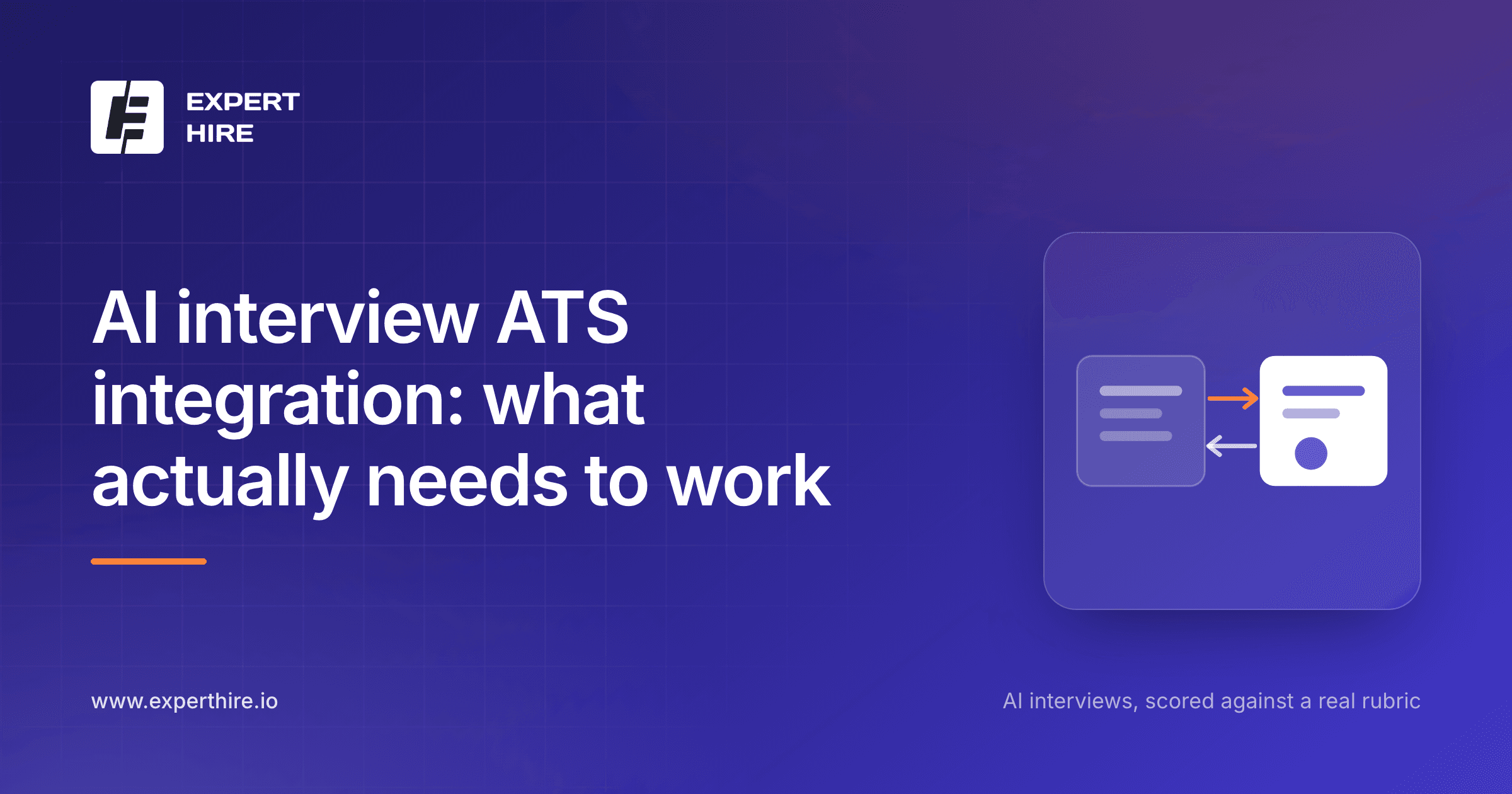 AI interview ATS integration: what actually needs to work AI interview ATS integration: what actually needs to work