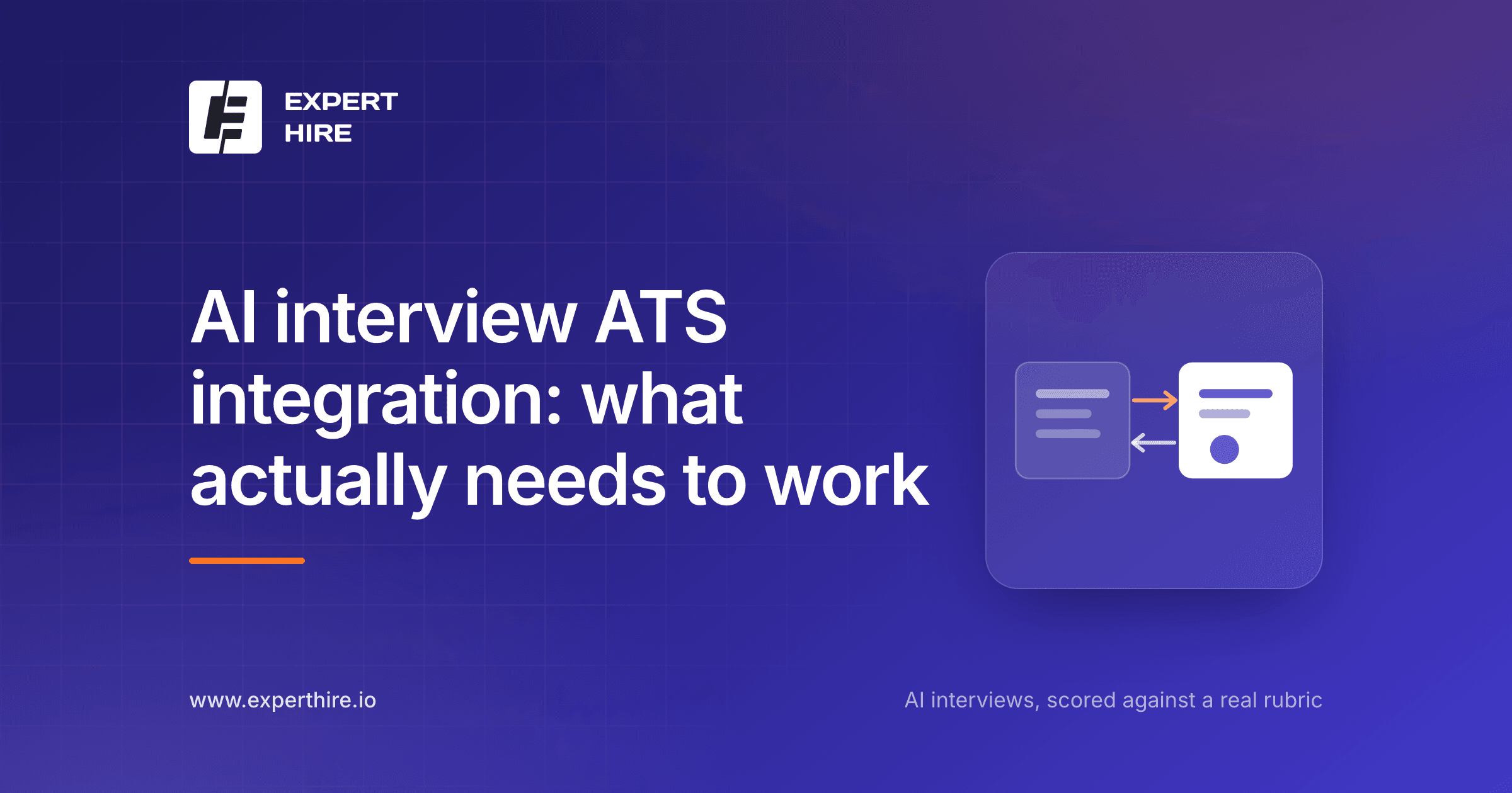 AI interview ATS integration: what actually needs to work AI interview ATS integration: what actually needs to work