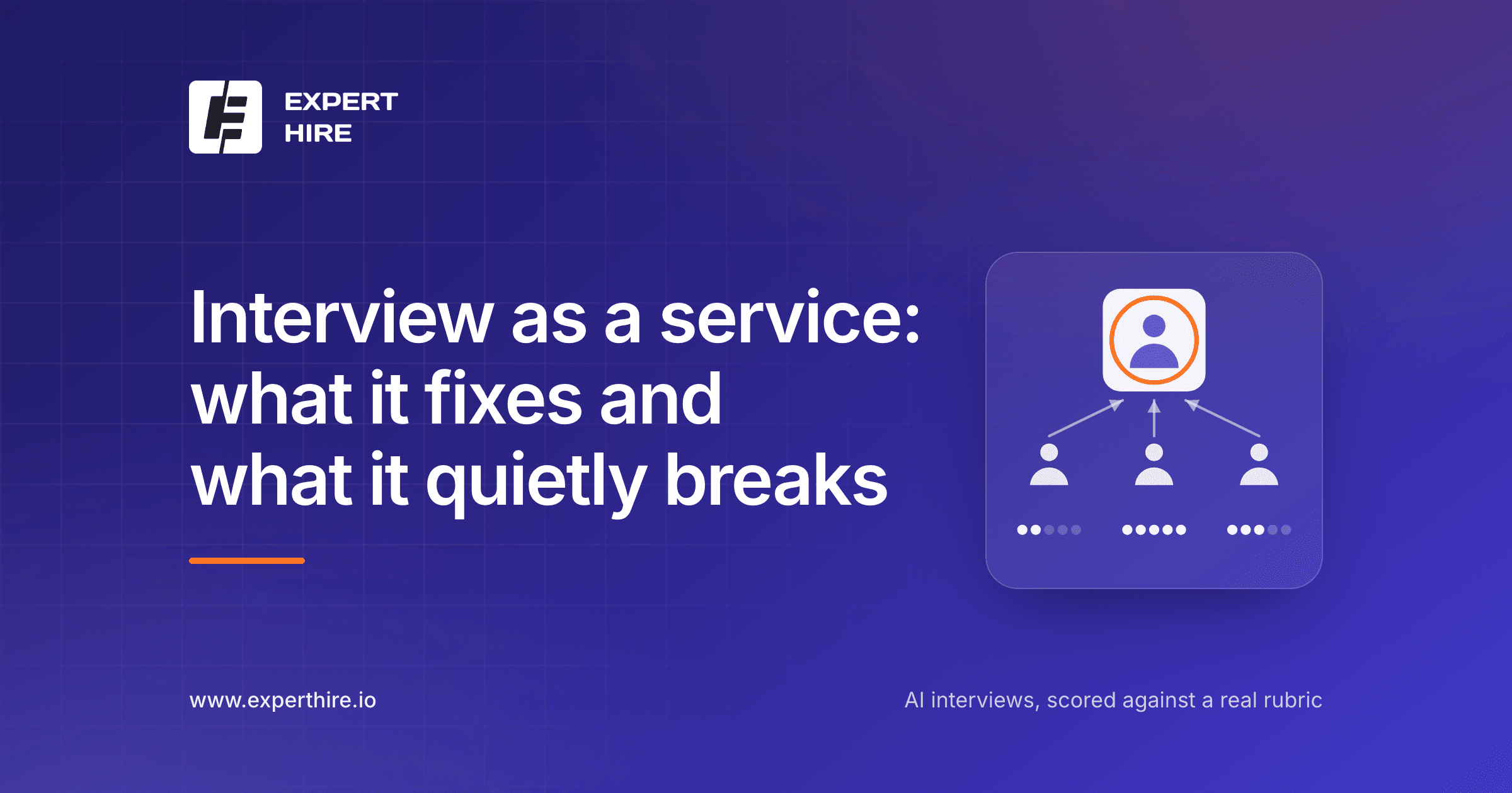 Interview as a service: what it fixes and what it quietly breaks Interview as a service: what it fixes and what it quietly breaks
