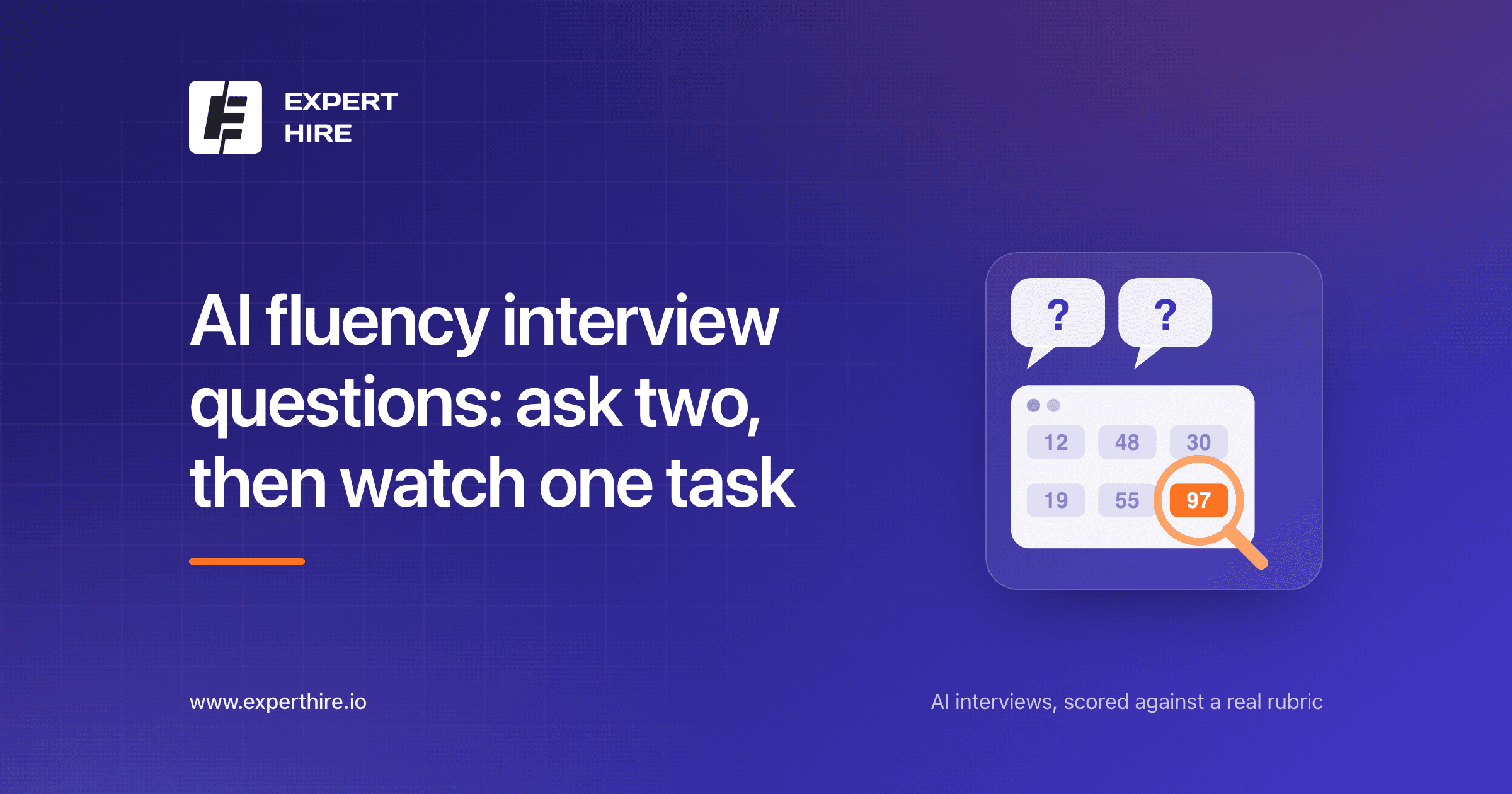 AI fluency interview questions: ask two, then watch one task AI fluency interview questions: ask two, then watch one task