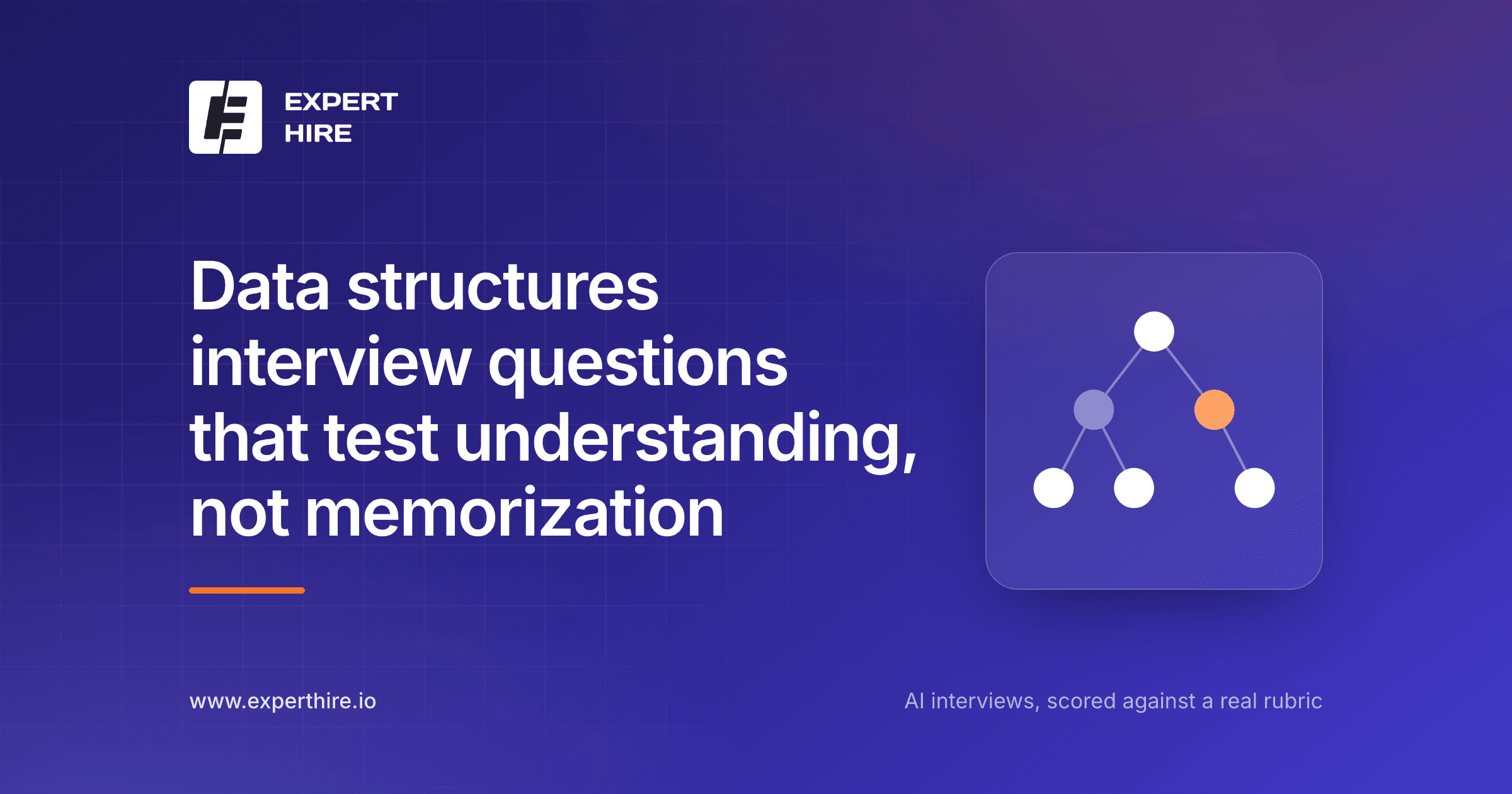 Data structures interview questions that test judgment, not recall Data structures interview questions that test judgment, not recall