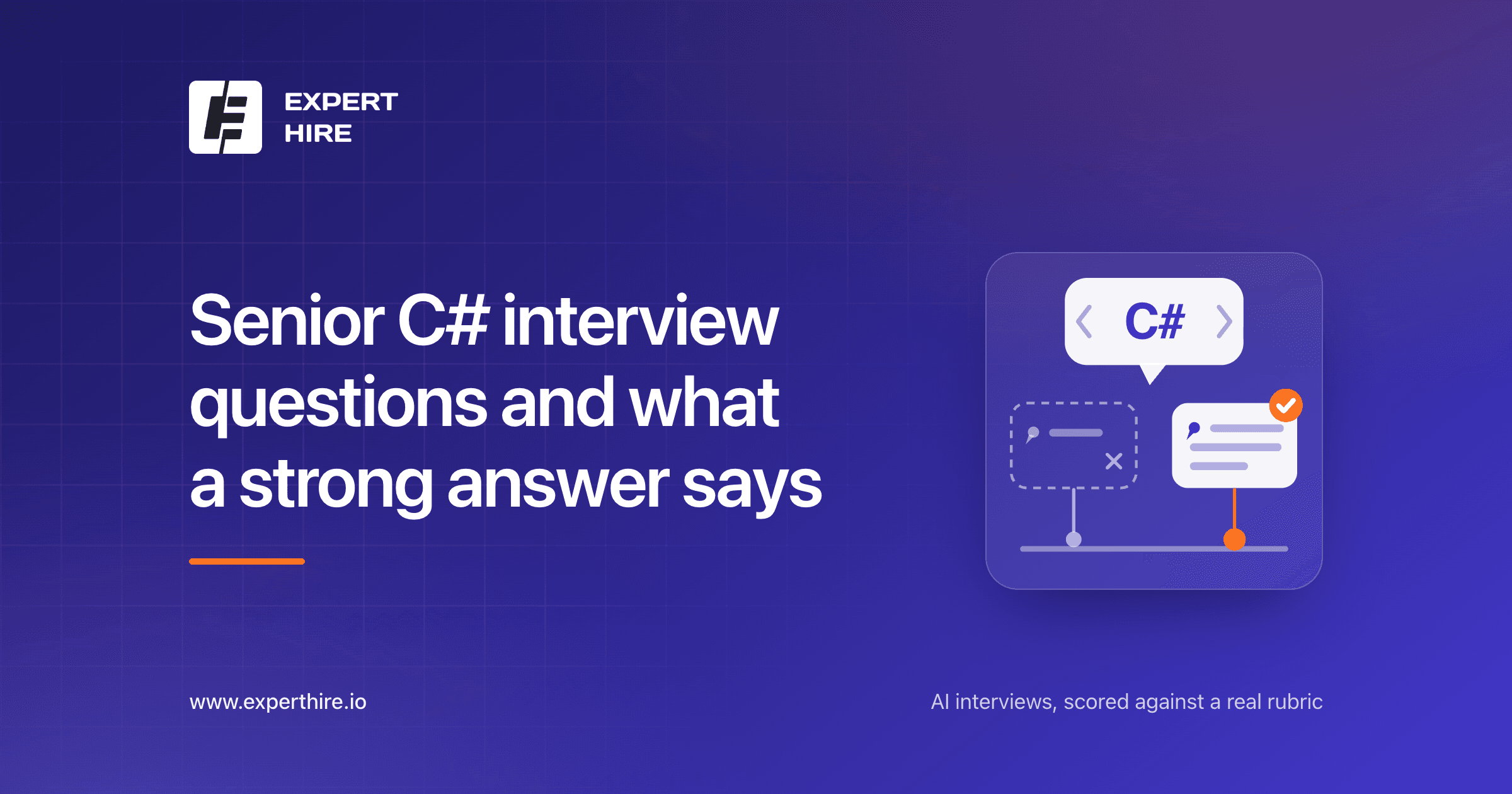 Senior C# interview questions that test the runtime, not the syntax Senior C# interview questions that test the runtime, not the syntax