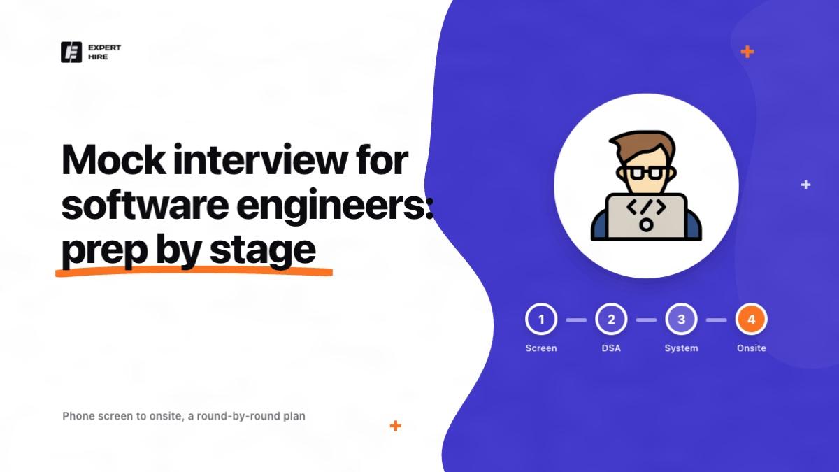Mock interview for software engineers: the prep framework by career stage in 2026 Mock interview for software engineers: the prep framework by career stage in 2026