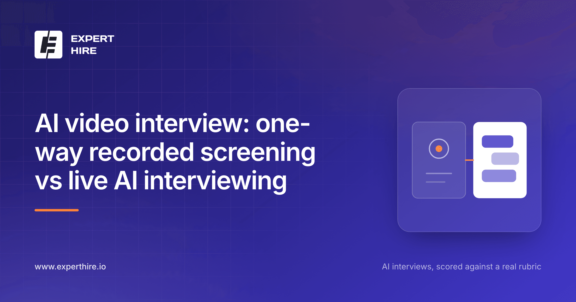 AI video interview: one-way recorded screening vs live AI interviewing AI video interview: one-way recorded screening vs live AI interviewing